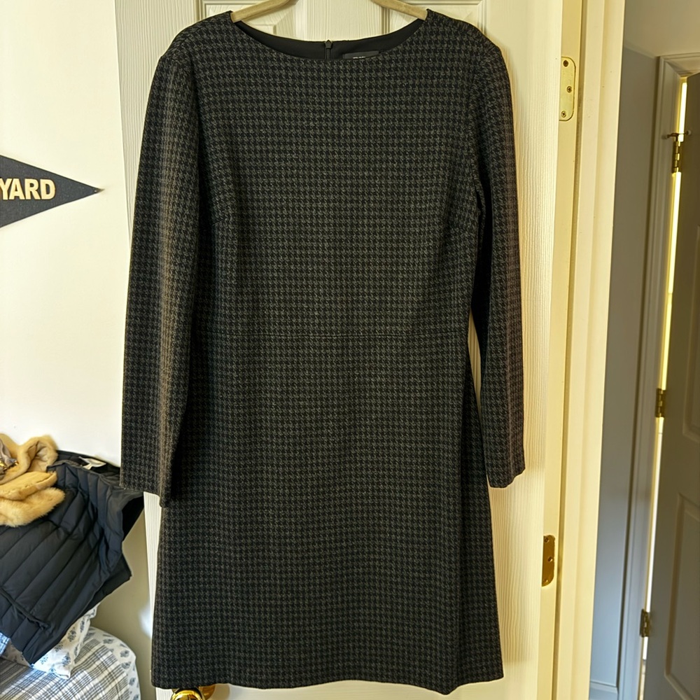 Theory Houndstooth Dress